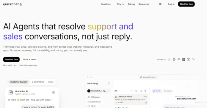 Quickchat AI Review – Features, Pricing and AI Chatbot Overview