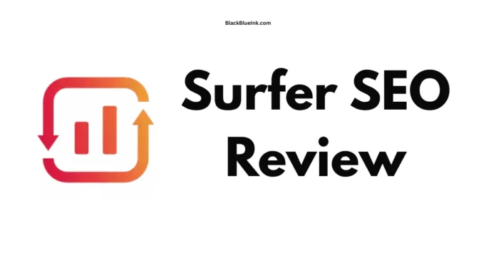 Surfer SEO dashboard with AI powered content optimization and on page SEO analysis